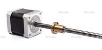 Шаговый двигатель 42HSL48-1204JA08-E150 (Tr8*8) - st-e.info - Плесецк
