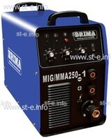 Сварочный инверторный полуавтомат Brima MIG/MMA-250-1 (380)  - st-e.info - Плесецк