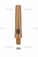 Наконечник М6*45*1,6 (для горелки qtb-500) Panasonic - st-e.info - Плесецк