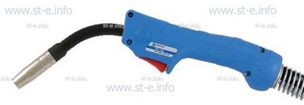 Горелка для полуавтоматической сварки TBi 250-DR-blue-ESG, со сменным поворотным корпусом, длина 3 метра - st-e.info - Плесецк