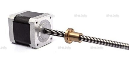 Шаговый двигатель 42HSL48-1204JA08-E150 (Tr8*8) - st-e.info - Плесецк