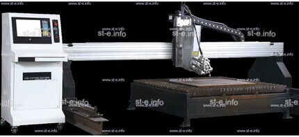Шести-осевая портальная машина термической резки металла ST-BEVEL3580-SE(2500х6000мм) - st-e.info - Плесецк