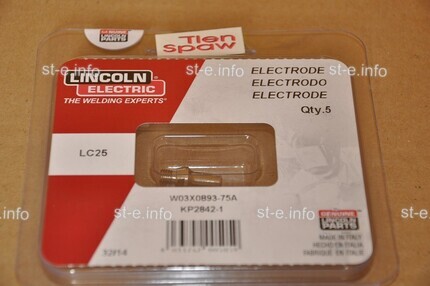 Электрод LC25 арт. W03X0893-75A - st-e.info - Плесецк