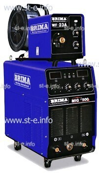 Сварочный инверторный полуавтомат Brima MIG-500 - st-e.info - Плесецк