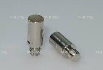 Электрод для плазмотрона ERGOCUT S25, ERGOCUT S25K, ERGOCUT S45 арт. PR0105 (короткий) - st-e.info - Плесецк